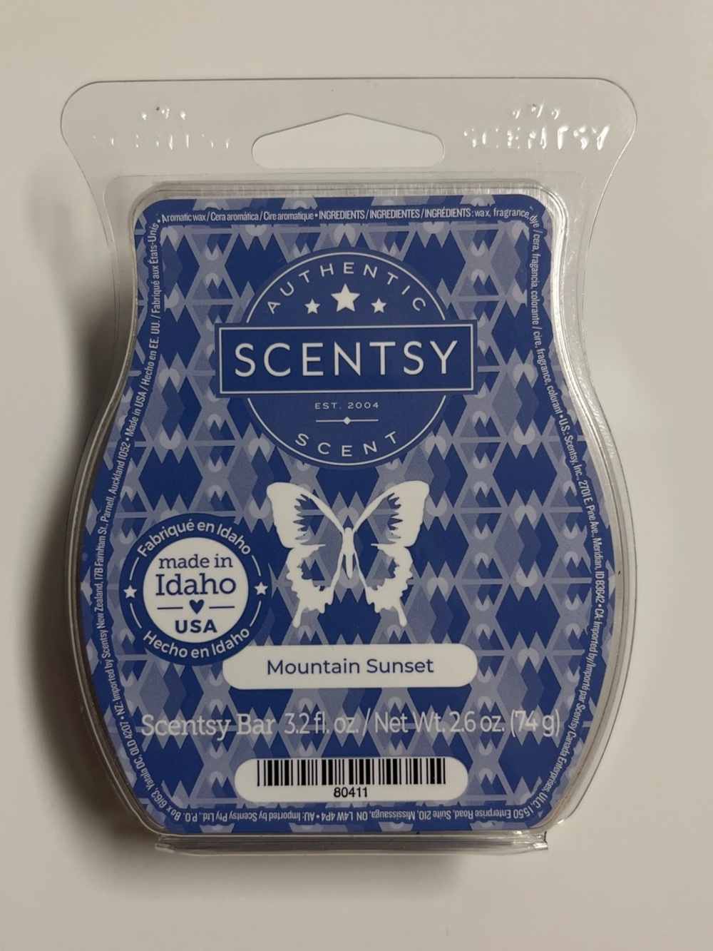 Scentsy Mountain Sunset Wax Bar